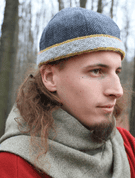 VIKING CAP WITH RIGID WOVEN HEDDLE BELT, BIRKA - HATS FOR MEN