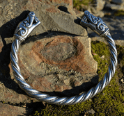 VIKING BEASTS, BRACELET FROM BURG, SWEDEN, TIN - WIKINGERAMULETTE