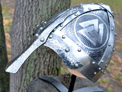 KNUT, NORMAN COMBAT READY HELMET - VIKING AND NORMAN HELMETS