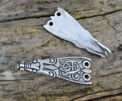 SILVER VIKING CLOAK HOOK, ENGLAND - 1 PIECE - PENDANTS