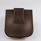 GENTLEMAN, LEATHER BELT BAG - BROWN - BAGS, SPORRANS