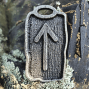 TIWAZ - RUNE PENDANT, ZINC - RUNENANHÄNGER