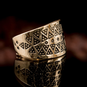 FALKOR - BAGUE, VIKING, BRONZE - OBJETS EN BRONZE