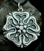 ROSE, HOUSE OF ROSENBERGS, PENDANT, SILVER - PENDANTS