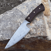 RUFUS, HAND FORGED BLACK KNIFE - KNIVES