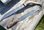 SEAX, LONG COUTEAU VIKING FORGÉ MAIN - COUTEAUX ET ENTRETIEN