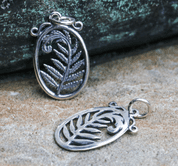 FERN, SILVER PENDANT - PENDANTS