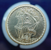 PIRATE COIN - AZTEC, BRASS - MEDIEVAL AND RENAISSANCE COINS