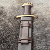 SCABBARD FOR VIKING SWORD, LEATHER - SWORDS