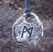 MANNAZ - RUNE PENDANT - RUNE PENDANTS