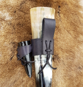 ROCKER'S DRINKING SET - HORN, SHOT HORN, HOLDER - TRINKHÖRNER