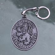 COAT OF ARMS OF THE CZECHOSLOVAK BORDER COLUMN - KEYCHAIN - ALL PENDANTS, OUR PRODUCTION