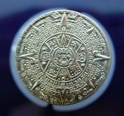 PIRATE COIN - AZTEC, BRASS - MEDIEVAL AND RENAISSANCE COINS