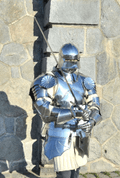 MEDIEVAL POLISHED HALF ARMOUR, 1.5 MM - SUITS OF ARMOUR