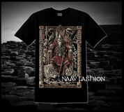 ODIN ON THE THRONE, VIKING T-SHIRT - PAGAN T-SHIRTS NAAV FASHION