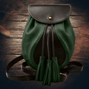 SULLIVAN, SCOTTISH SPORRAN, GREEN WITH BELT - BAGS, SPORRANS