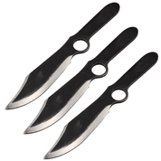 ALAMO, THROWING KNIVES SPINNER BOWIE, SET OF 3 - SHARP BLADES - THROWING KNIVES