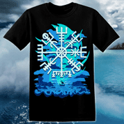 VEGVÍSIR, MEN'S T-SHIRT - PAGAN T-SHIRTS NAAV FASHION