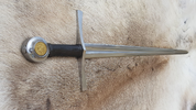 MALBORK, MEDIEVAL TEMPLAR SWORD FULL TANG - MEDIEVAL SWORDS