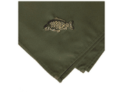 FISHING HANDKERCHIEF WITH CARP EMBROIDERY - TIES, BOW TIES, HANDKERCHIEFS