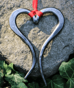 FORGED HEART, INTERIOR DECORATION - FORGED IRON HOME ACCESSORIES