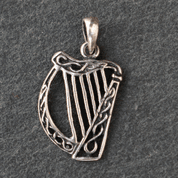 IRISH HARP, SILVER PENDANT AG 925 - PENDANTS