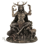 CERNUNNOS, GOTT DES WALDES UND DER ANDERSWELT, STATUE - FIGUREN, LAMPEN