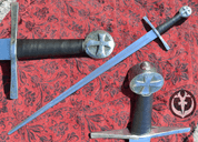 HARTWIG, SINGLE HANDED SWORD FOR COMBAT - MEDIEVAL SWORDS