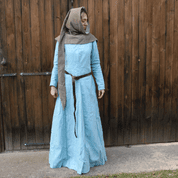 MEDIEVAL WOMEN'S CLOTHING - WOMAN 2ND HALF OF THE 14TH CENTURY - COSTUMES FOR WOMEN