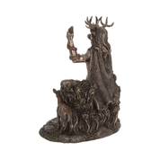 CERNUNNOS AND ANIMALS, FIGURINE - FIGURES, LAMPS, CUPS