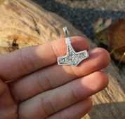 ROLF, THOR'S HAMMER, SILVER - PENDANTS