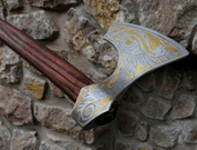 GOLDEN GRIFFIN - ETCHED AXE - AXES, POLEWEAPONS