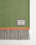 FOXFORD BARROW CASHMERE AND LAMBSWOOL THROW, IRELAND - WOOLEN BLANKETS AND SCARVES, IRELAND