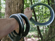 CHAKRI, A SMALL CHAKRAM, A SET OF 3 PIECES - SHARP BLADES - THROWING KNIVES