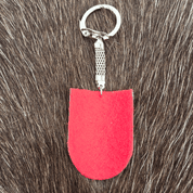 BOHEMIA, MEDIEVAL SHIELD, KEY RING, METAL, HANDMADE - KEYCHAINS