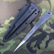 TACTICAL KYDEX SHEATH FOR TOP DOG THROWING KNIFE CARBON - SHARP BLADES - THROWING KNIVES