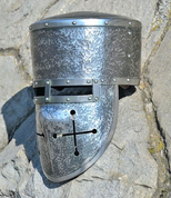 MEDIEVAL CRUSADER HELMET, 13TH CENTURY - MEDIEVAL HELMETS