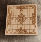 HNEFATAFL OR TAFL, VIKING BOARD GAME - WOODEN BOARD ONLY - VIKING BOARD GAMES