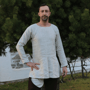 MEDIEVAL LINEN SHIRT, MAN 14TH CENTURY - CLOTHING FOR MEN