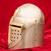 PŘILBA HRNEC ITALSKÝ, MOSAZ - MEDIEVAL HELMETS