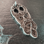 ÓDIN - ZINC PENDANT, ANTIQUE BRASS - VIKING PENDANTS