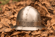 KETTLE HAT WITH RIVETS, HELMET - MEDIEVAL HELMETS