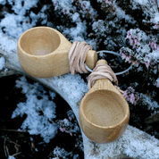 FINNISH KUKSA ATOM, MINI / SET OF 2 - DISHES, SPOONS, COOPERAGE