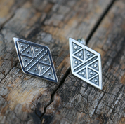 KAZI, SILVER EARRINGS, MEDIEVAL INSPIRATION - EARRINGS