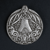 FREYA VIKING PENDANT ZINC, ANTIQUE SILVER - ALL PENDANTS, OUR PRODUCTION