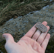 SLAVIC BELT STRAP END, GREAT MORAVIA - BELT ACCESSORIES