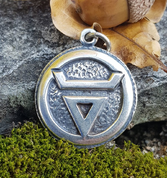 VELES, SLAVIC PENDANT, SILVER - PENDANTS