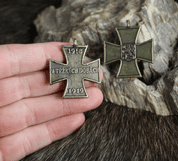 CROSS IN HARD TIMES 1918-1919, REPRODUCTION, ANTIC BRASS - ALL PENDANTS, OUR PRODUCTION
