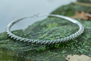 HJALMAR, VIKING NECKLACE, SILVER - TORCS - NECKLACES