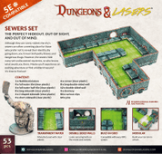 DUNGEONS & LASERS: SEWERS SET - THE PERFECT HIDEOUT. OUT OF SIGHT, AND OUT OF MIND - ARCHON STUDIO